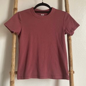 Uniqlo Short Sleeve Cotton Crew Neck Tshirt XS